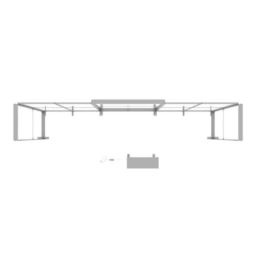 Impact LightWave Modular Lightbox Display - Hybrid Configuration A (Double-Sided) - Image 11