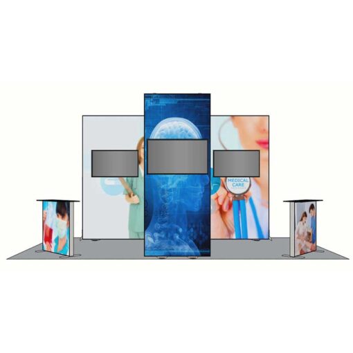 10ft Tall - 180x118 Luminary Display with  Bridge in the Center - Image 2