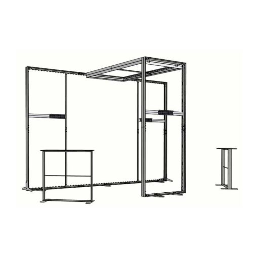 10ft Tall - 180x118 Luminary Display with  Bridge in the Center - Image 6