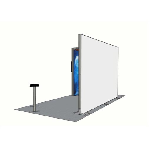 10ft Tall - 180x118 Luminary Display with Bridge on Left - Image 4