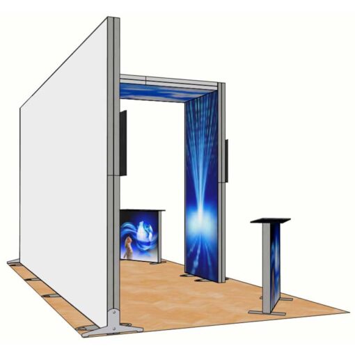 10ft Tall - 238x118 Luminary Display with  Bridge in the Center - Image 4