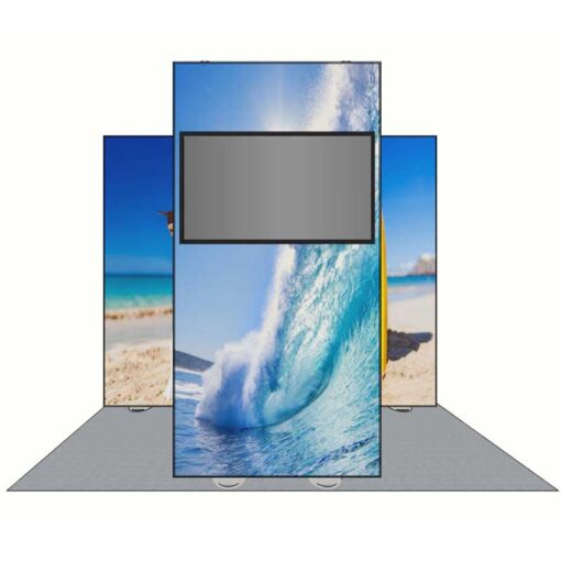 8ft Tall - 118x96 Luminary Display with  Bridge in the Center - Image 2