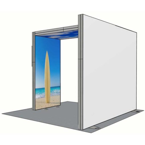 8ft Tall - 118x96 Luminary Display with  Bridge in the Center - Image 4