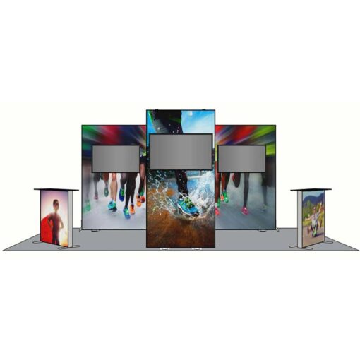 8ft Tall - 180x96 Luminary Display with  Bridge in the Center - Image 2