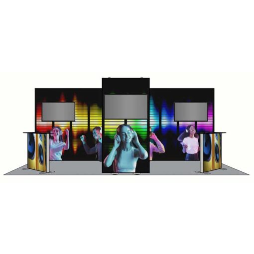 8ft Tall -238x96 Luminary Display with  Bridge in the Center - Image 2