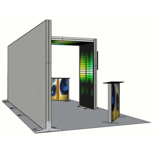 8ft Tall -238x96 Luminary Display with  Bridge in the Center - Image 4