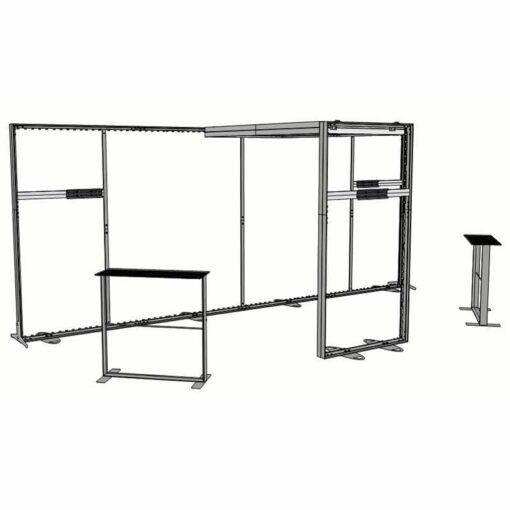 8ft Tall -238x96 Luminary Display with  Bridge in the Center - Image 6
