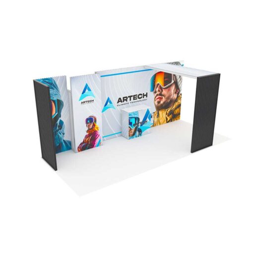 Impact Modco Louver 22 20×10 Modular Trade Show Display - Image 3