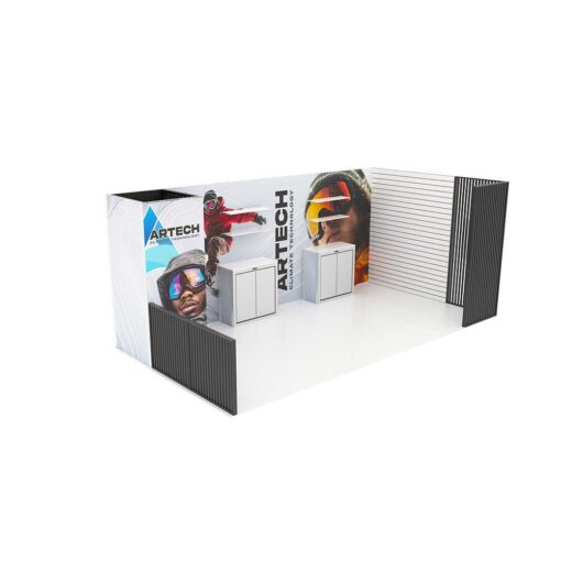 Impact Modco Louver 23 20×10 Modular Trade Show Display - Image 4