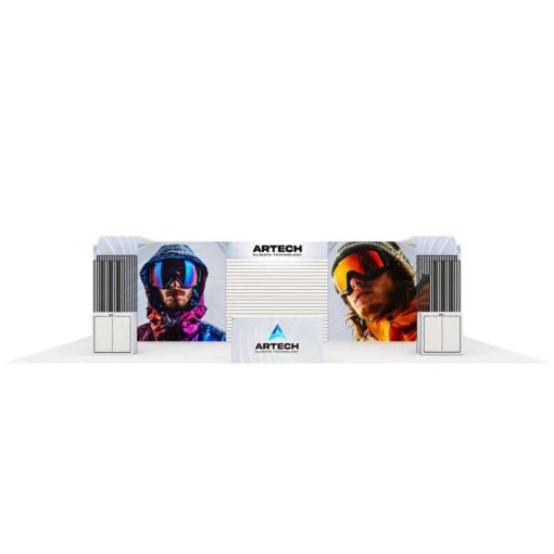 Impact Modco Louver 27 40×20 Modular Trade Show Display - Image 2