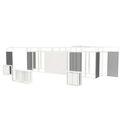 Impact Modco Louver 27 40×20 Modular Trade Show Display - Image 4