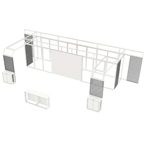 Impact Modco Louver 27 40×20 Modular Trade Show Display - Image 5