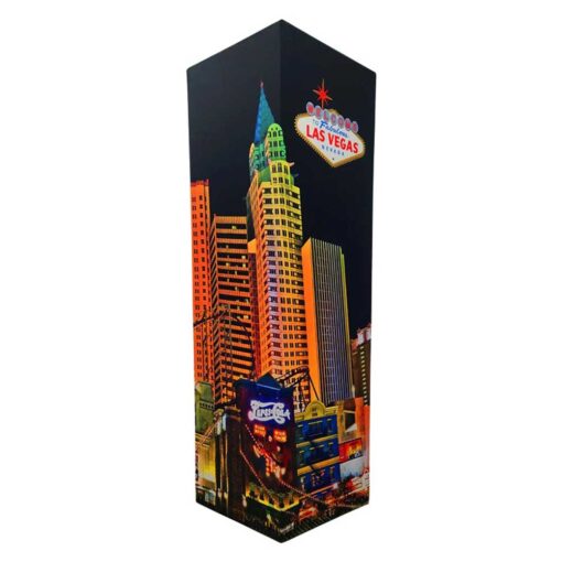 Impact Backlit Wave Tube Square Tower - Image 3