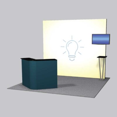 Featherlite Radiant – 10x10 RDT-101 Backlit Display