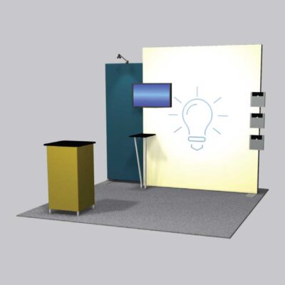 Featherlite Radiant – 10x10 RDT-105 Backlit Display