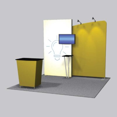 Featherlite Radiant – 10x10 RDT-106 Backlit Display