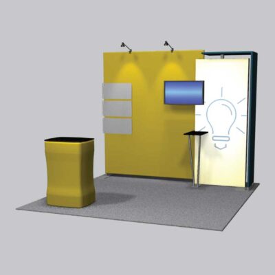 Featherlite Radiant – 10x10 RDT-108 Backlit Display