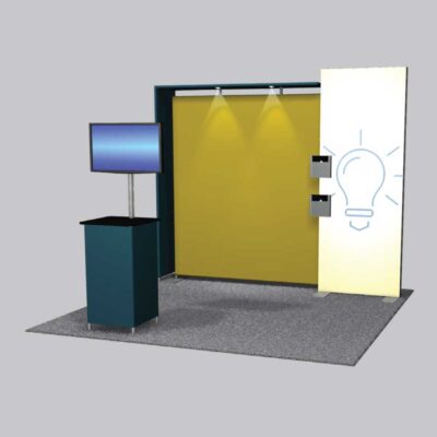 Featherlite Radiant – 10x10 RDT-113 Backlit Display