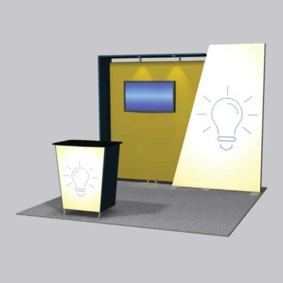 Featherlite Radiant – 10x10 RDT-114 Backlit Display