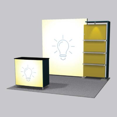 Featherlite Radiant – 10x10 RDT-115 Backlit Display