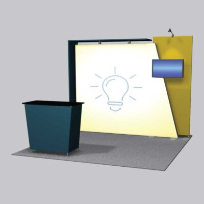 Featherlite Radiant – 10x10 RDT-116 Backlit Display