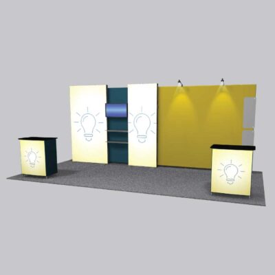 Featherlite Radiant – 10x20 RDT-203 Backlit Display