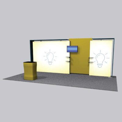 Featherlite Radiant – 10x20 RDT-204 Backlit Display