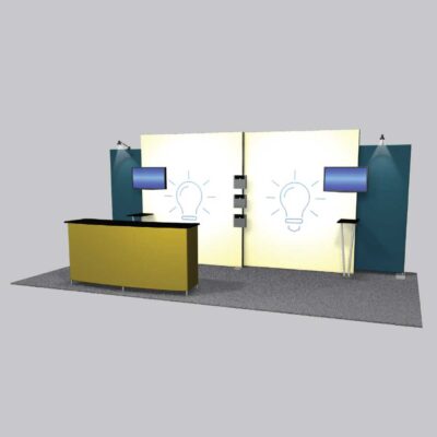 Featherlite Radiant – 10x20 RDT-205 Backlit Display