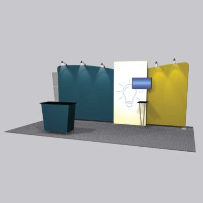 Featherlite Radiant – 10x20 RDT-206 Backlit Display