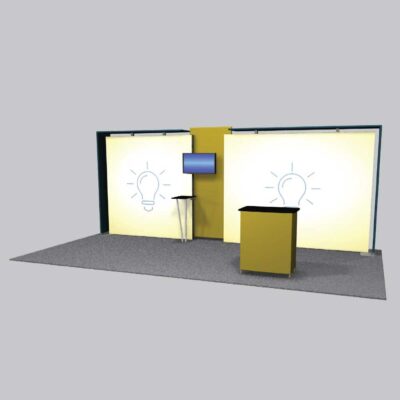 Featherlite Radiant – 10x20 RDT-210 Backlit Display