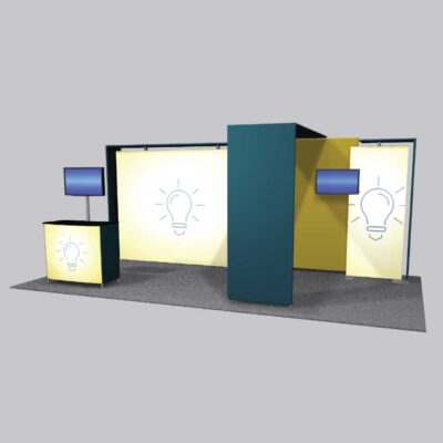 Featherlite Radiant – 10x20 RDT-213 Backlit Display