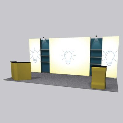 Featherlite Radiant – 10x20 RDT-214 Backlit Display