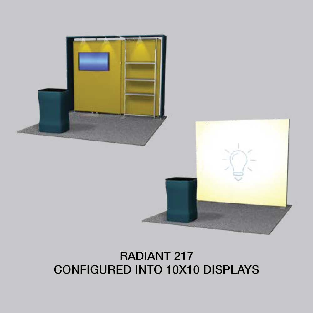 Featherlite Radiant – 10x20 RDT-217 Backlit Display - Image 2