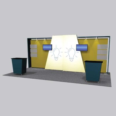 Featherlite Radiant – 10x20 RDT-218 Backlit Display