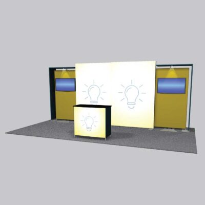 Featherlite Radiant – 10x20 RDT-219 Backlit Display