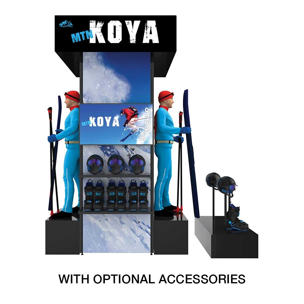 MODify Four-Sided Retail Display - Kit 02