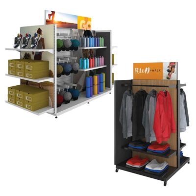Gondola Retail Displays for Professional Merchandising