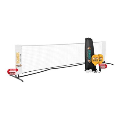 Pickleball Set - Double-Sided Graphic Paddles and Printed Carry Case