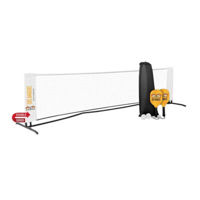 Pickleball Set - Single-Sided Graphic Paddles and Non-Printed Carry Case