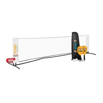 Pickleball Set - Single-Sided Graphic Paddles and Printed Carry Case