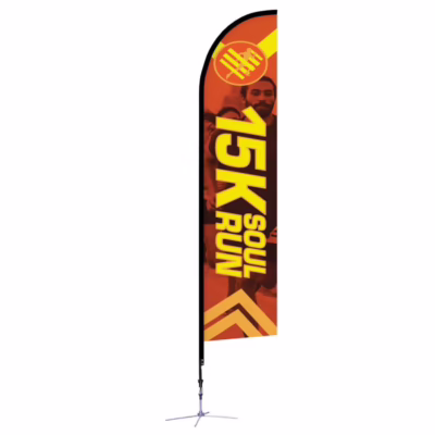 ONE CHOICE® 14 ft. Feather Flag