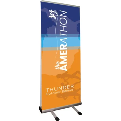Thunder Outdoor Banner Stand (Double Sided)